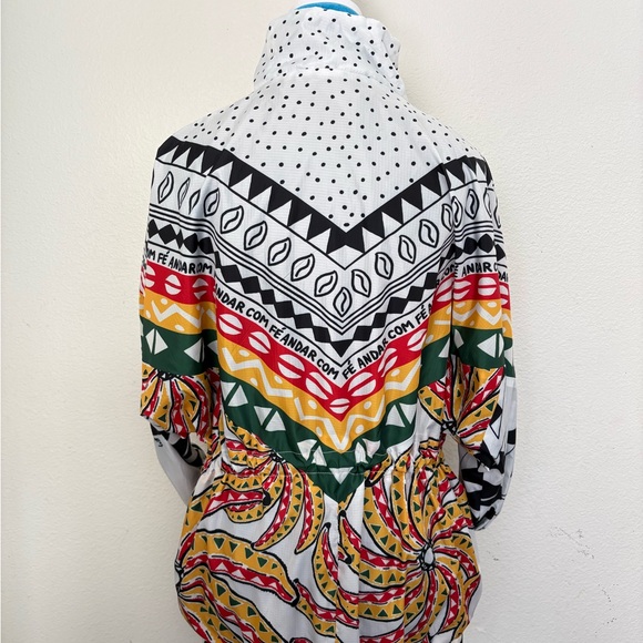 Colorful Geometric Patterned Jacket - Picture 5 of 6